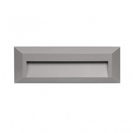 Уличный настенный светодиодный светильник Jazzway PST/W 5005594 в современном стиле, цвет серый