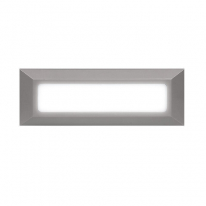 Уличный настенный светодиодный светильник Jazzway PST/W 5005617 в современном стиле, цвет серый