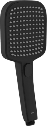 Душевая лейка Iddis Esper ESP3FBSi18 черный матовый штанга 27.04 см,  в современном стиле