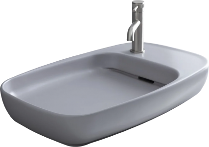 Раковина Allen Brau Liberty 2 70х42,6, антрацит