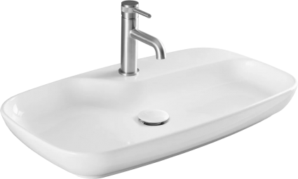 Раковина Allen Brau Liberty 2 70х43, белая, цвет белый