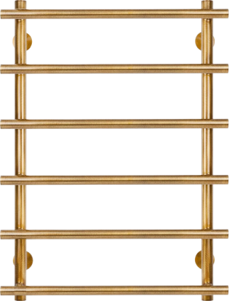 Полотенцесушитель электрический Secado Турин 1 80х50, бронза, L, лесенка