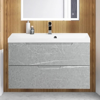 Тумба для комплекта BelBagno Vittoria 90 подвесная, toros bianco, матовая, с ящиками