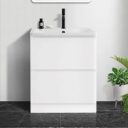 Тумба для комплекта BelBagno Albano 70 напольная, bianco lucido, глянцевая, с ящиками