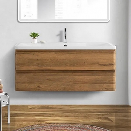 Тумба для комплекта BelBagno Albano 120 подвесная, rovere rustico, матовая, с ящиками