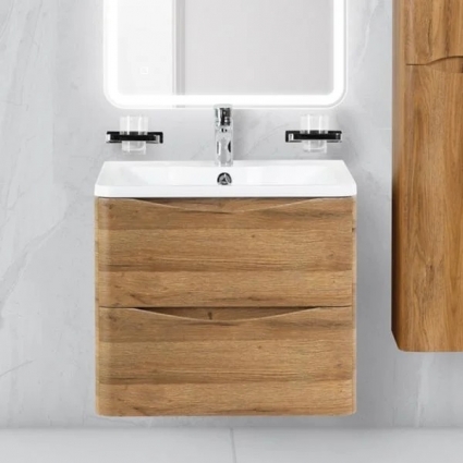 Тумба для комплекта BelBagno Acqua 70 подвесная, rovere rustico, матовая, с ящиками