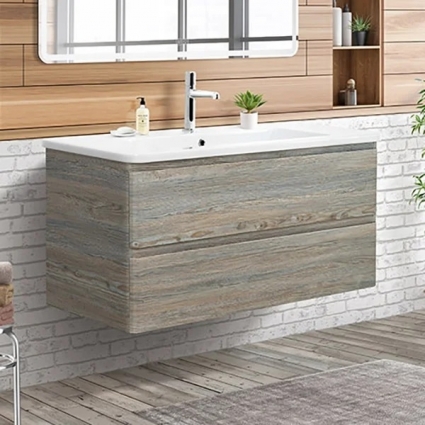 Тумба для комплекта BelBagno Albano-Cer 105 подвесная, pino scania, матовая, с ящиками