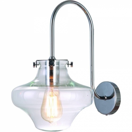 Бра Divinare Alveare 7108/02 AP-1 в стиле лофт, цвет хром, мощность 40 Вт