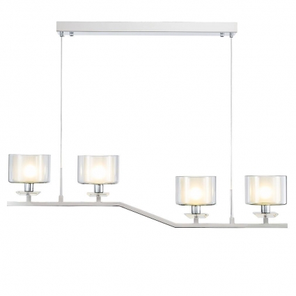 Подвесная люстра Newport 4400 4404/S chrome М0067143 в стиле модерн, цвет матовый