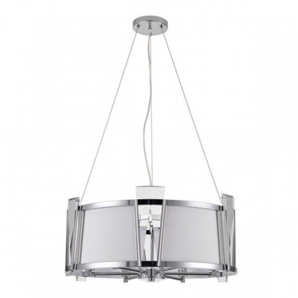 Подвесная люстра Arte Lamp Grato A4079LM-6CC в стиле модерн, цвет белый