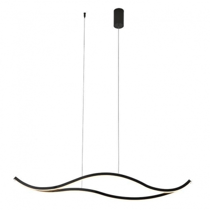 Подвесной светодиодный светильник Newport 15205/S black glossy М0068942 в стиле модерн, цвет черный