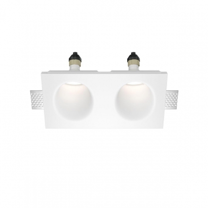 Встраиваемый светильник Maytoni Technical Gyps Modern DL002-WW-02-W цвет белый, мощность 24 Вт