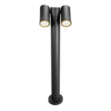 Уличный светильник Arte Lamp Mistero A3302PA-2BK в современном стиле, цвет черный