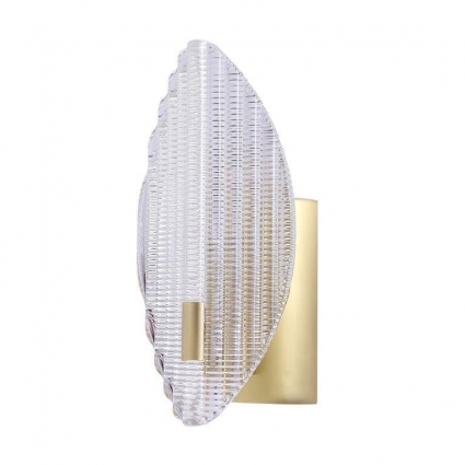 Бра Newport 35501/A brass М0067517 в стиле модерн, цвет латунь, мощность 60 Вт