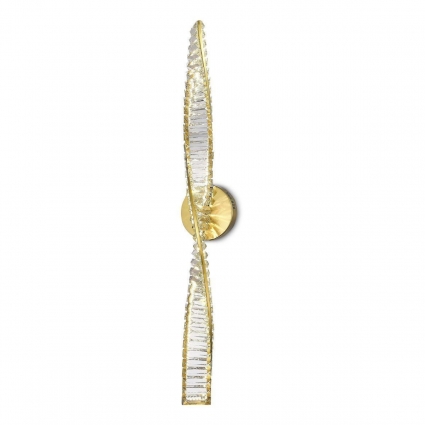 Бра iLedex Woodstock W2119-1000 BR в стиле модерн, цвет золотой, мощность 15 Вт