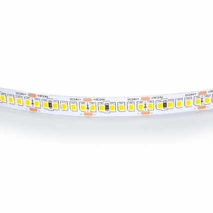 Светодиодная лента Lightstar 24W/m 240LED/m теплый белый 5M 421023 цвет белый, мощность 120 Вт