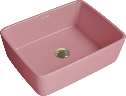 Раковина Grossman Color GR-3016 розовая матовая цвет розовый