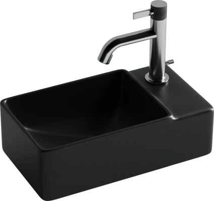 Рукомойник Ceramica Nova Element CN5045MB R черный матовый