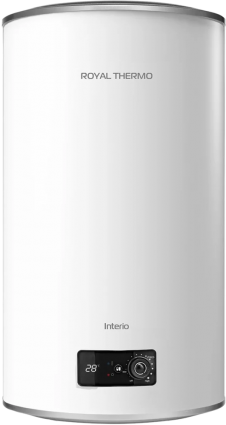Накопительный водонагреватель Royal Thermo Interio RWH 80, электрический, 2 кВт, погружной ТЭН, белый