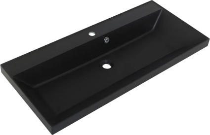Мебельная раковина BelBagno BB900/450-LV-ART-AST-NERO черная матовая цвет черный