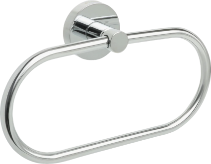 Полотенцедержатель Fixsen Comfort Chrome FX-85011, кольцо хром, подвесной