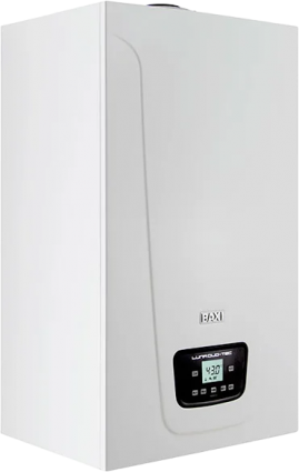 Газовый котел Baxi LUNA Duo-tec E 40, 2-х контурный, 40 кВт, настенный, белый