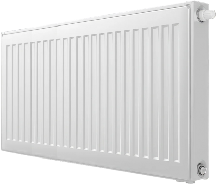 Радиатор стальной Royal Thermo Ventil compact VC22-500-1100/9016 M 110x50 на площадь 24.27 кв.м., белый