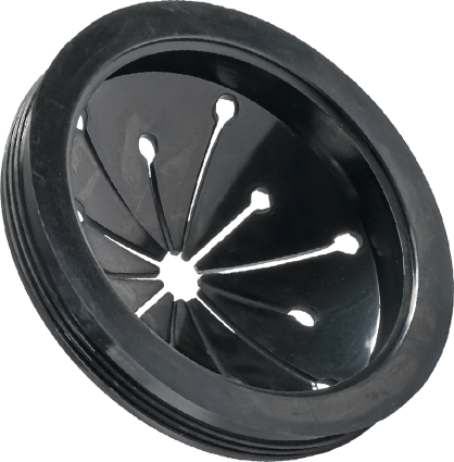 Рассекатель для измельчителя Bort Splash Guard F-lock, черный