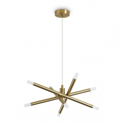 Подвесная светодиодная люстра Freya Wands FR6130PL-L24B цвет латунь, мощность 20 Вт