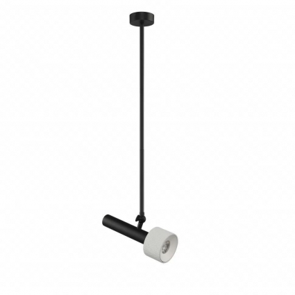 Подвесной светильник iLedex Delta 2361-1 BK+WH в стиле Хай-тек, цвет белый