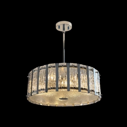 Подвесной светильник iLamp Panorama D4688-50 CR в стиле модерн, цвет хром