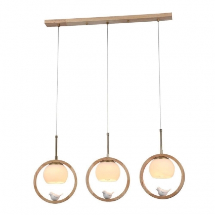 Подвесной светильник Arte Lamp Caprice A4182SP-3BR цвет белый, мощность 180 Вт