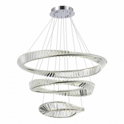 Подвесной светодиодный светильник ST Luce RITORTO SL6204.101.03 в стиле модерн, цвет хром