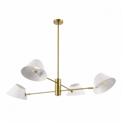 ST Luce Подвесной светильник Evoluce NORBI SLE1253-353-04 в стиле модерн, цвет латунь