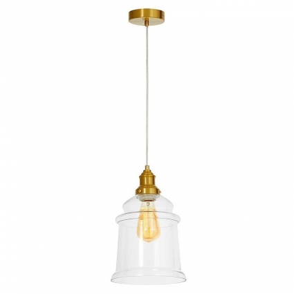 Lumina Deco Подвесной светильник Lumina Deco Moletti LDP 6844-1 MD+PR в современном стиле, цвет бронза