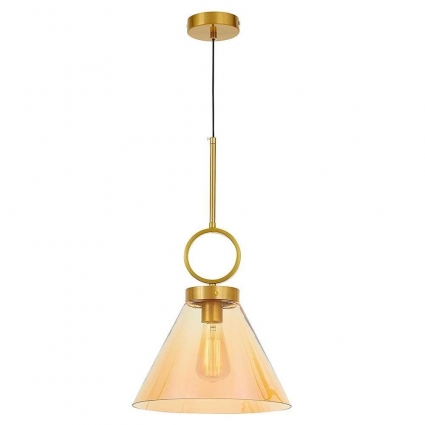Lumina Deco Подвесной светильник Lumina Deco Fermini LDP 6845-1 MD+TEA в современном стиле, цвет бронза