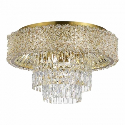 Потолочный светильник ST Luce SELINE SL1637.302.10 в классическом стиле, цвет латунь