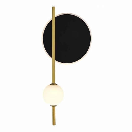 Настенный светодиодный светильник ST Luce DALI SL6507.431.02 в стиле модерн, цвет черный