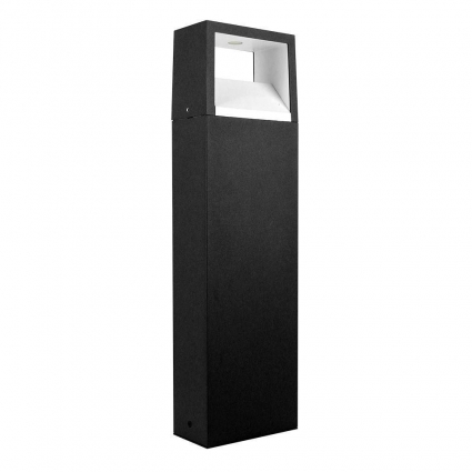 Уличный светодиодный светильник Arte Lamp Liverpool A1326PA-1BK в современном стиле, цвет черный