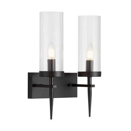 Lumina Deco Бра Lumina Deco Moratti LDW 8022-2 BK+PR в современном стиле, цвет черный