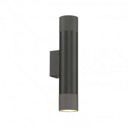 Бра iLedex Delta 2365-2 BK+GRP в стиле Хай-тек, цвет графит