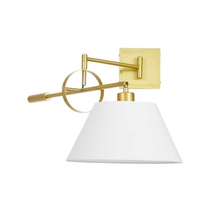Lumina Deco Бра Lumina Deco Brantol LDW 1124 MD+WT в современном стиле, цвет белый, мощность 60 Вт