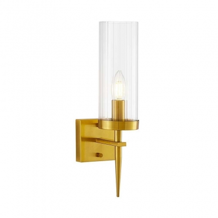 Lumina Deco Бра Lumina Deco Moratti LDW 8022-1 MD+PR в современном стиле, цвет бронза