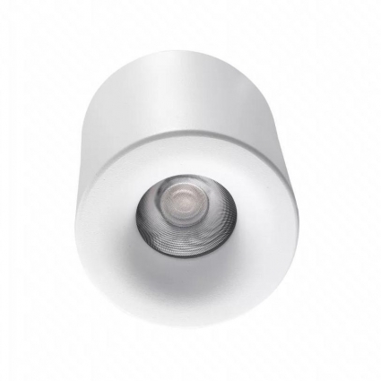 Потолочный светодиодный светильник iLedex Metrica 108-7W-D80-4000K-24DG-WH в стиле Хай-тек, цвет белый