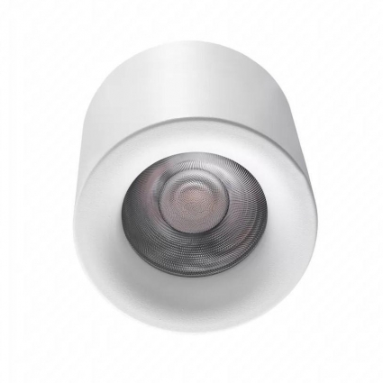 Потолочный светодиодный светильник iLedex Metrica 113-12W-D100-3000K-24DG-WH в стиле Хай-тек, цвет белый