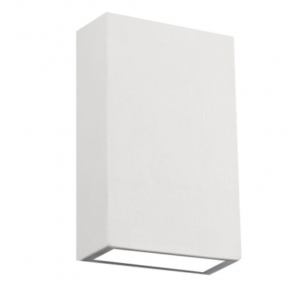 Уличный настенный светодиодный светильник Arte Lamp Algol A2750AL-2WH в стиле Хай-тек, цвет белый