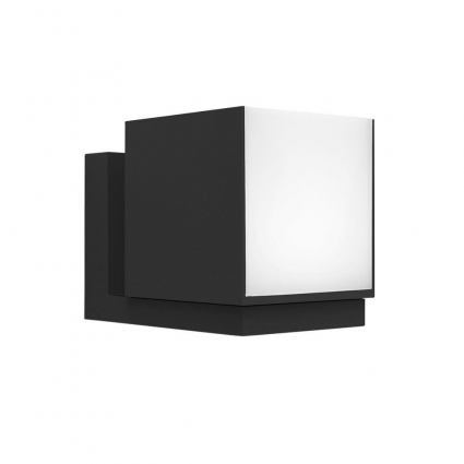 Уличный настенный светодиодный светильник Arte Lamp Belgrade A5193AL-1BK в стиле Хай-тек, цвет белый