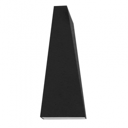 Уличный настенный светодиодный светильник Arte Lamp Cometa A1524AL-1BK в стиле Хай-тек, цвет черный