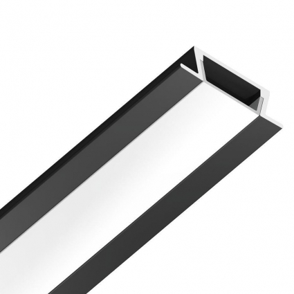 Ambrella light Встраиваемый профиль с рассеивателем Ambrella Illumination GP1001BK