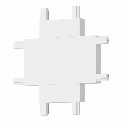 Соединитель X-образный ST Luce SKYFLAT ST067.509.13 в стиле Хай-тек, цвет белый